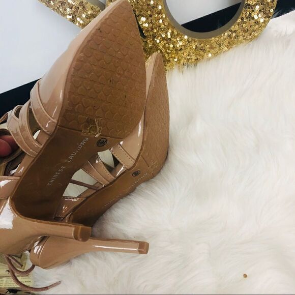 New Chinese Laundry | pointy toe strap heels Sz6.5 - Picture 5 of 6